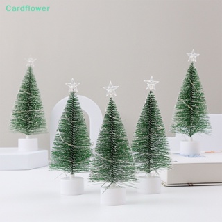&lt;Cardflower&gt; ใหม่ ต้นคริสต์มาสประดิษฐ์ เรืองแสง ขนาดเล็ก สําหรับตกแต่งบ้าน 2023