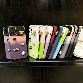 3D cute doll for Silicone cases colour for iPhone 14 13 12 11 Pro max xsmax xr xs camera protect เคสไอโฟน เคสไอโฟน11 กันกระแทก girl case for iPhone14promax 13 12 11 14Pro max cover iPhone 13promax เคส i14pm iPhonexr cases