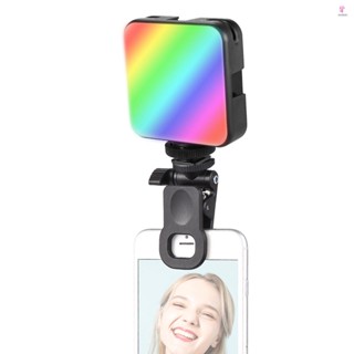 Andoer-2 Mobile Phone Fill Light Photography Lamp for Online Meeting Live Streaming Selfie