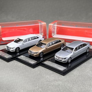 Stance Hunters  1: 64 Mercedes-Benz McBach S600 Purman อัลลอย โมเดล รถ ของเล่นเด็กผู้ชาย ของขวัญวันเกิด ตกแต่งบ้าน