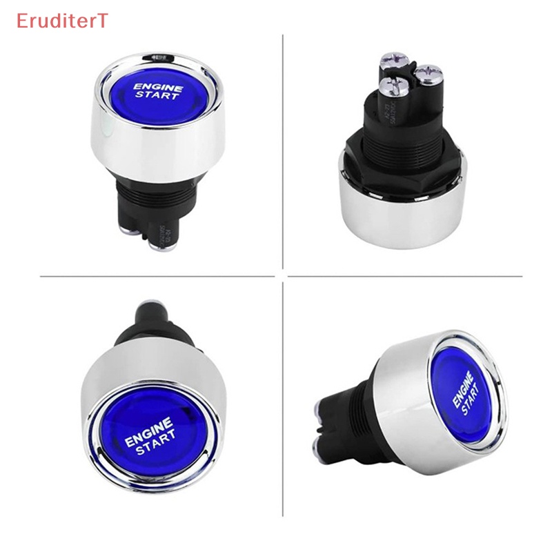 eruditert-สวิตช์ปุ่มสตาร์ทเครื่องยนต์เรือ-12v-24v-เปิดปิดชั่วขณะ