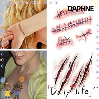 Daphne สติกเกอร์รอยสักชั่วคราว กันน้ํา ลายรอยแผลเป็น รอยสักชั่วคราว สําหรับเด็ก 25 ชิ้น