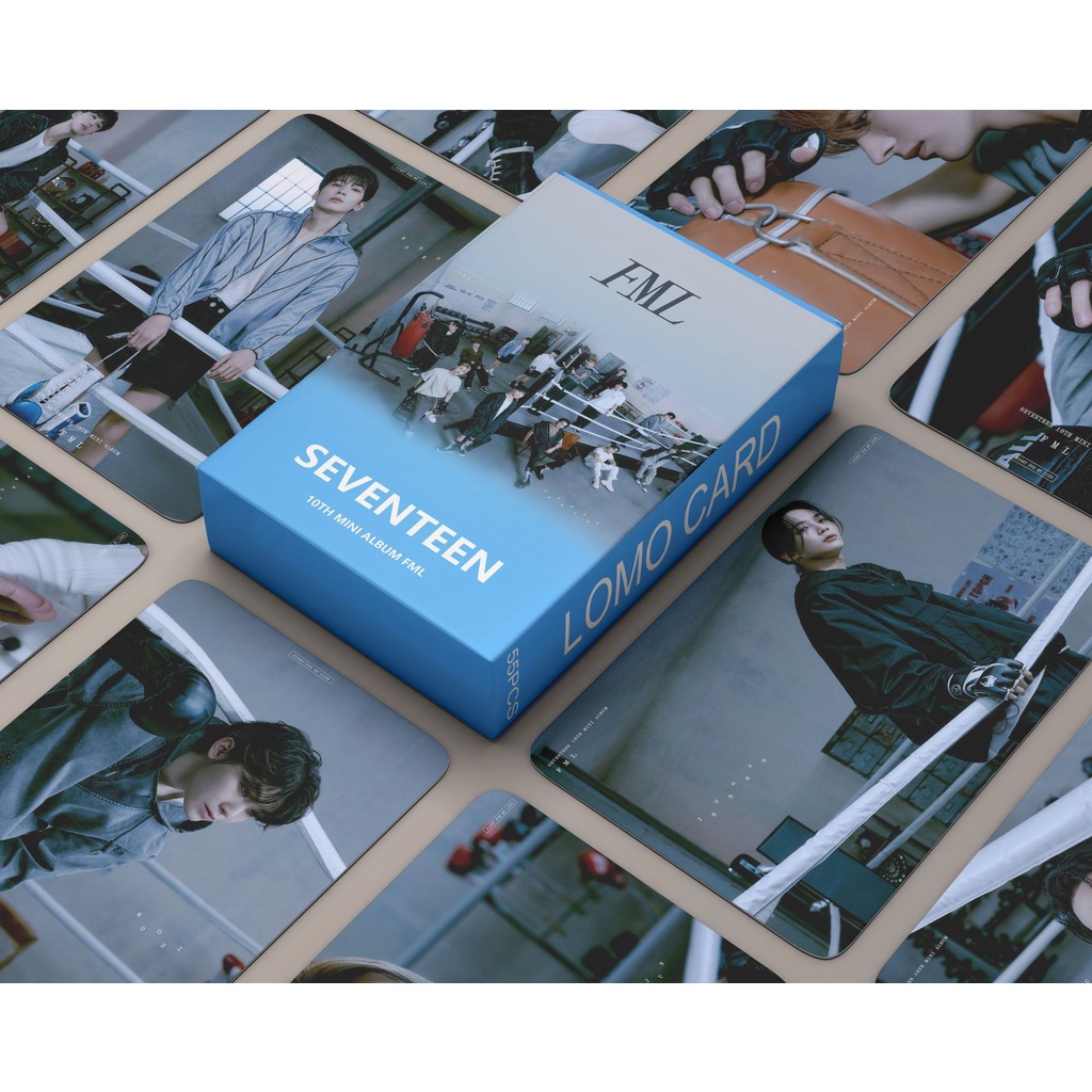 โปสการ์ดโลโม่-seventeen-2023-album-fml-55-ชิ้น-กล่อง