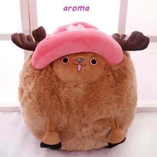 Aroma ตุ๊กตานุ่ม รูปการ์ตูน Tony Tony Chopper ขนาด 35 ซม. ของขวัญวันเกิด สําหรับตกแต่งบ้าน โซฟา