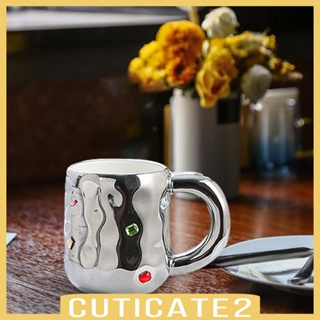 [Cuticate2] แก้วกาแฟเซรามิค ของขวัญวันเกิด สําหรับหอพัก ออฟฟิศ นม น้ําผลไม้ อาหารเช้า วันวาเลนไทน์