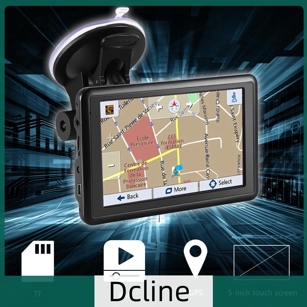 dcline-th-อุปกรณ์นําทาง-gps-หน้าจอสัมผัส-tft-hd-5-นิ้ว-สําหรับรถยนต์