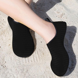 รองเท้าผ้าใบ รองเท้าดําน้ํา กันลื่น ระบายอากาศได้ดี ทนต่อการสึกหรอ เหมาะกับเดินชายหาดกลางแจ้ง สําหรับเดินป่า ทะเลสาบ [BeautYou.th]