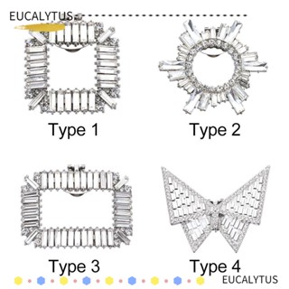 Eutus คลิปหัวเข็มขัด สําหรับตกแต่งรองเท้าส้นสูง งานแต่งงาน 1 ชิ้น