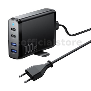 Essager อะแดปเตอร์ที่ชาร์จ USB PD 100W 4 พอร์ต QC PD AFC FCP SCP DCP PPS BC Apple2.4A ปลั๊ก EU