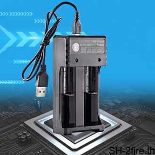 แบตเตอรี่ USB 1 2 3 5 2 ช่อง แบบพกพา สะดวก สําหรับ 18650