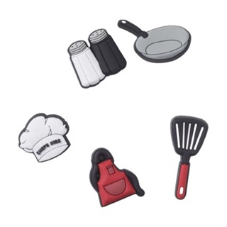 CROCS JIBBITZ CHEF 5 PACK ตุ๊กตาติดรองเท้า 10009122