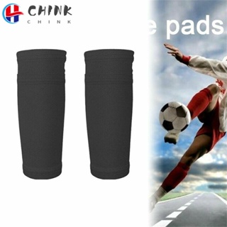 Chink 1 คู่ ถุงเท้าป้องกันฟุตบอล กีฬา ความปลอดภัย รองรับ Shin Guard Instep ถุงเท้าขา