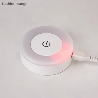 [fashionmango] โคมไฟ LED 3 โหมด ชาร์จ USB ฐานแม่เหล็ก ทรงกลม แบบพกพา สําหรับตกแต่งห้อง