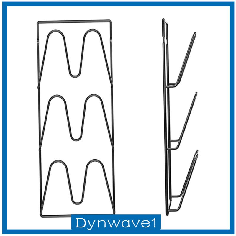 dynwave1-อุปกรณ์เมาท์ขาตั้ง-ติดผนัง-สําหรับวางฝาหม้อ-ตู้กับข้าว-2-ชิ้น