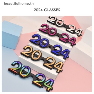 # 2024 CNY แว่นตาคอสเพลย์ ตัวเลข สําหรับตกแต่งปาร์ตี้ปีใหม่ 2024