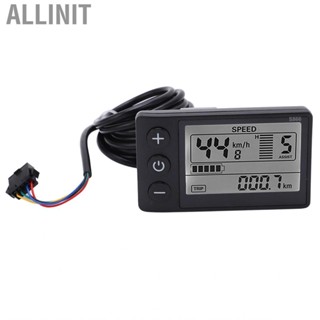 Allinit S866 Electric Bike LCD Display  Panel 24V 36V 48V for 22.2mm/0.9in Handlebar