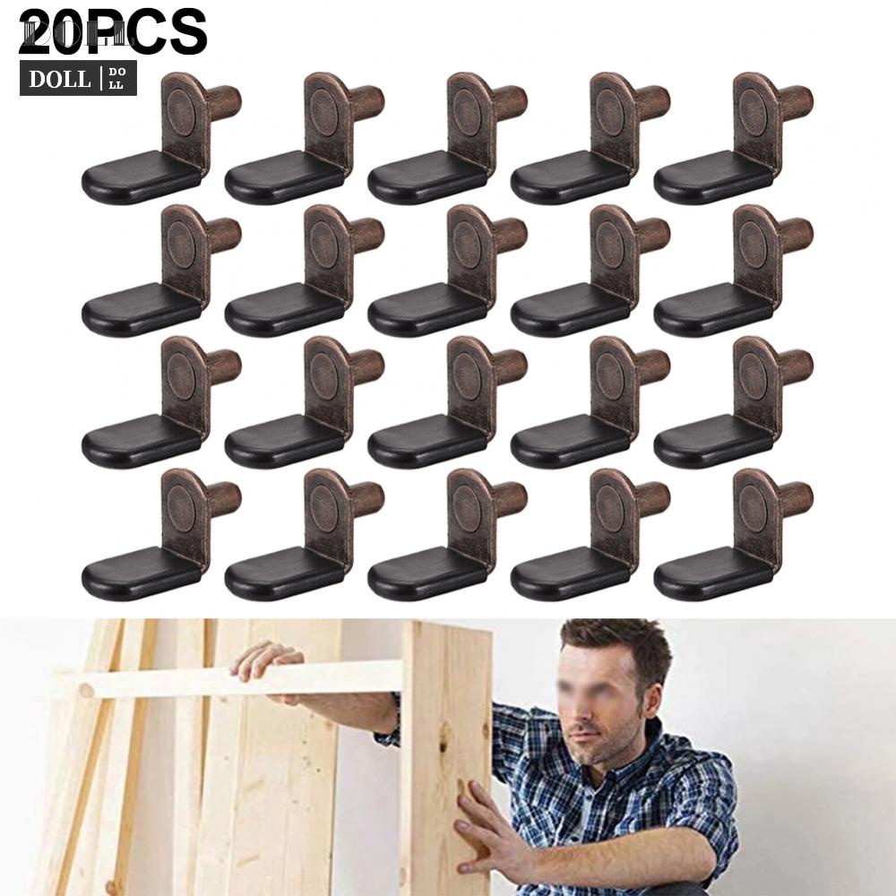 new-20x-shelf-support-studs-pegs-pins-plugs-6mm-l-shaped-cabinet-bracket-red-bronze