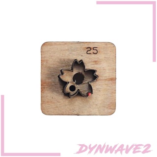 [Dynwave2] แผ่นแม่แบบ ตัดหนัง รูปดอกไม้ แฮนด์เมด DIY สําหรับตัดกระดาษ พวงกุญแจ กระเป๋าเป้สะพายหลัง