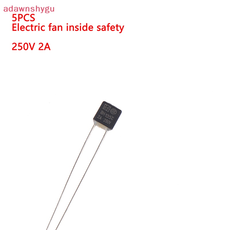 adagu-นวัตกรรมใหม่-ฟิวส์ความร้อน-2a135-องศา-ป้องกันอุณหภูมิมอเตอร์ภายใน-เพื่อความปลอดภัย-5-ชิ้น