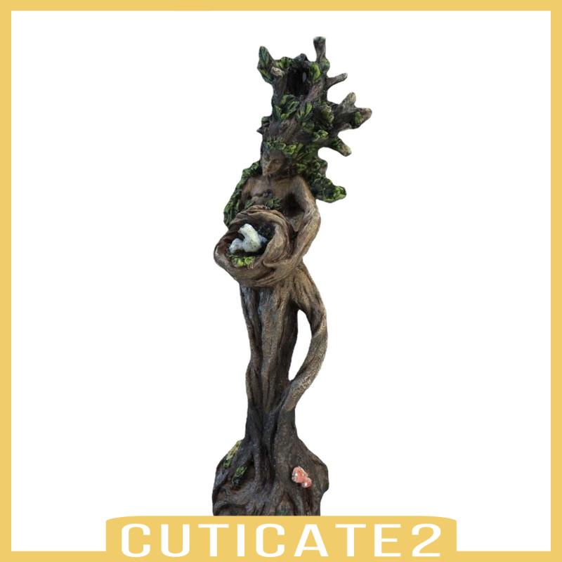 cuticate2-ฟิกเกอร์เรซิ่น-รูปปั้นเทพธิดาป่า-สําหรับตั้งโต๊ะ-ในร่ม-กลางแจ้ง