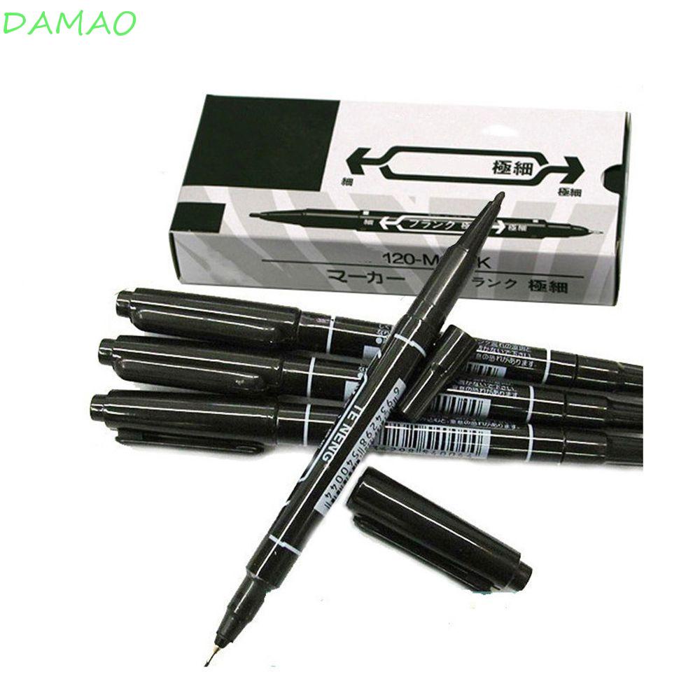 damao-ปากกาเขียนพู่กัน-กันน้ํา-ปลอดสารพิษ-สําหรับนักเรียน-สํานักงาน-โรงเรียน-วาดภาพกราฟฟิตี้-วาดตัวอักษร-10-ชิ้น-ต่อชุด