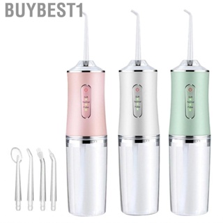 Buybest1 Electric Dental Irrigator  Water Flosser Adjustable Mode Convenient Use Durable for Home Travel Business Trip