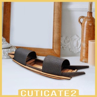 [Cuticate2] แผ่นไม้ รูปเรือ สไตล์จีน สําหรับตกแต่งบ้าน ห้องนั่งเล่น