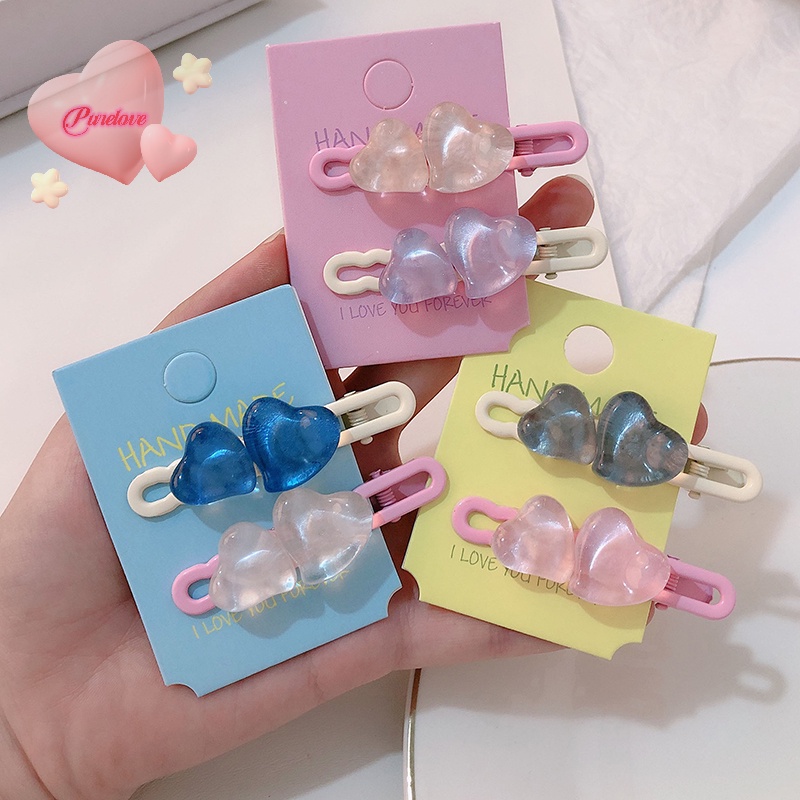 purelove-gt-ใหม่-กิ๊บติดผม-รูปหัวใจน่ารัก-หลากสี-เครื่องประดับ-สําหรับผู้หญิง-y2k