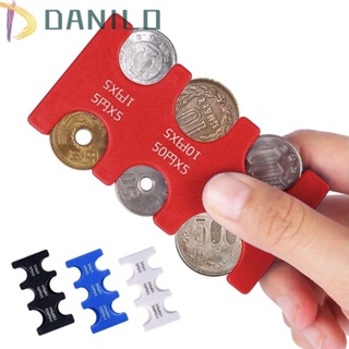 Danilo กล่องใส่เหรียญ พลาสติก ขนาดเล็ก แบบพกพา หลายตําแหน่ง สําหรับนักเรียน