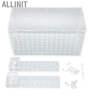 Allinit Fish Breeding Isolation Box Transparent Hook Installation Acrylic  Hatchery for Tank Pet Products Wall