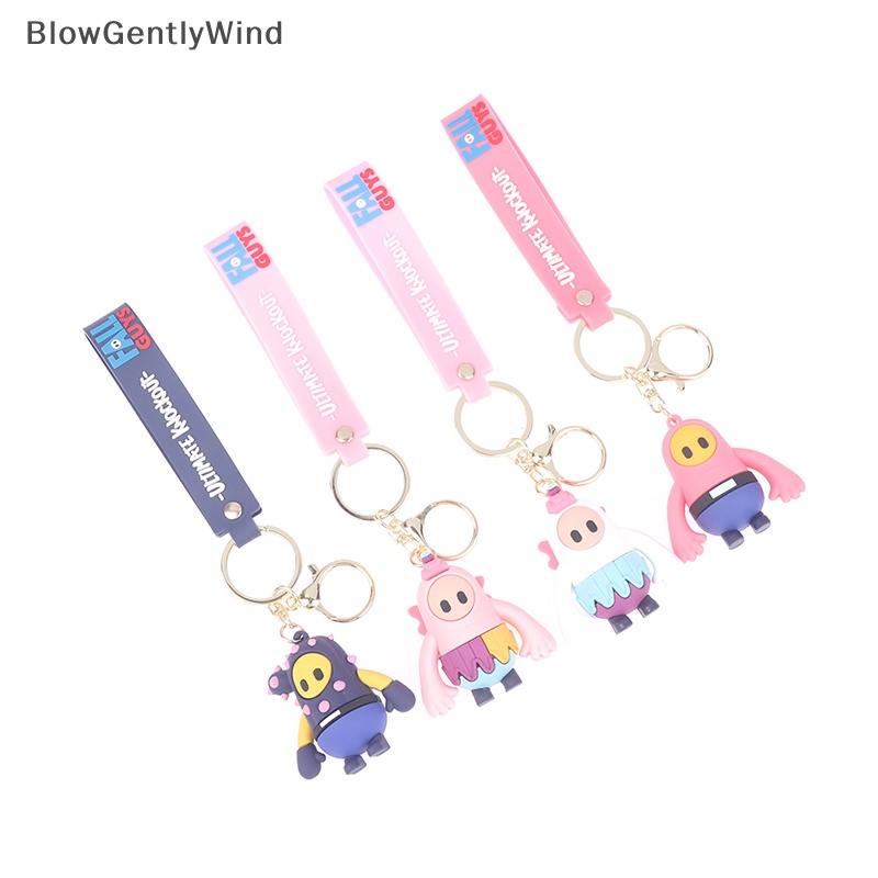 blowgentlywind-พวงกุญแจ-ตุ๊กตาฟิกเกอร์-เกม-guys-4-แบบ-ของเล่นสําหรับเด็ก