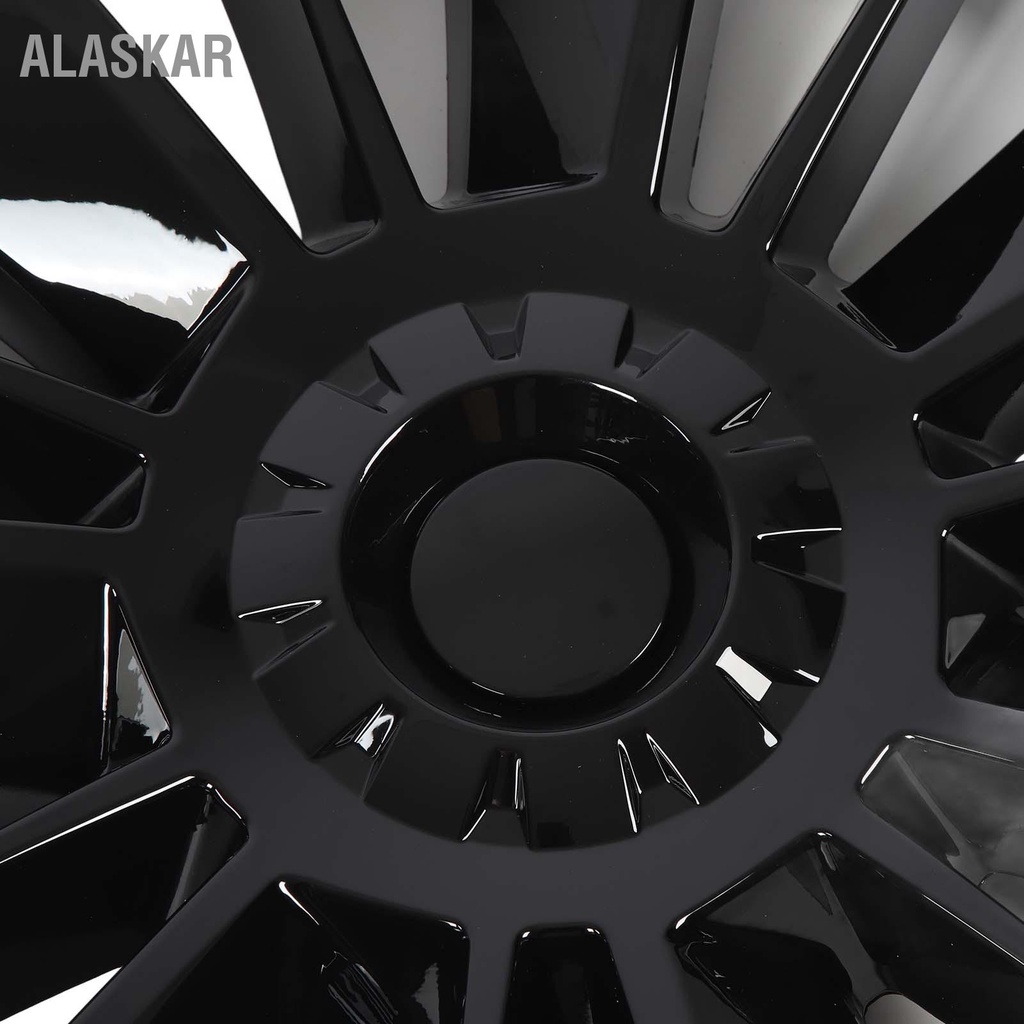alaskar-4-pcs-19inผิวล้อhub-cap-glossyสีดำขอบฝาครอบhubcapsสำหรับteslaรุ่นy-2020-ถึง-2023