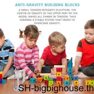 【Biho】บล็อกตัวต่อ รูปอิฐ 1 2 3 5 กันแรงโน้มถ่วง DIY ของเล่นสําหรับเด็กอนุบาล ห้องนั่งเล่น
