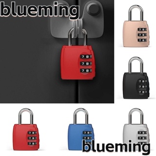 Blueming2 อุปกรณ์ล็อคกระเป๋าเป้สะพายหลัง แบบใส่รหัสผ่าน 3 หลัก มีซิป สําหรับเดินทาง