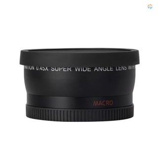 {Fsth} HD 52MM 0.45x Wide Angle Lens with Macro Lens Replacement for Canon   Pentax 52MM DSLR Camera