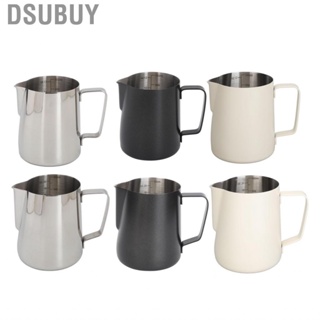 Dsubuy Coffee  Frother Cup Stainless Steel Art Froth Foam Making Pitcher