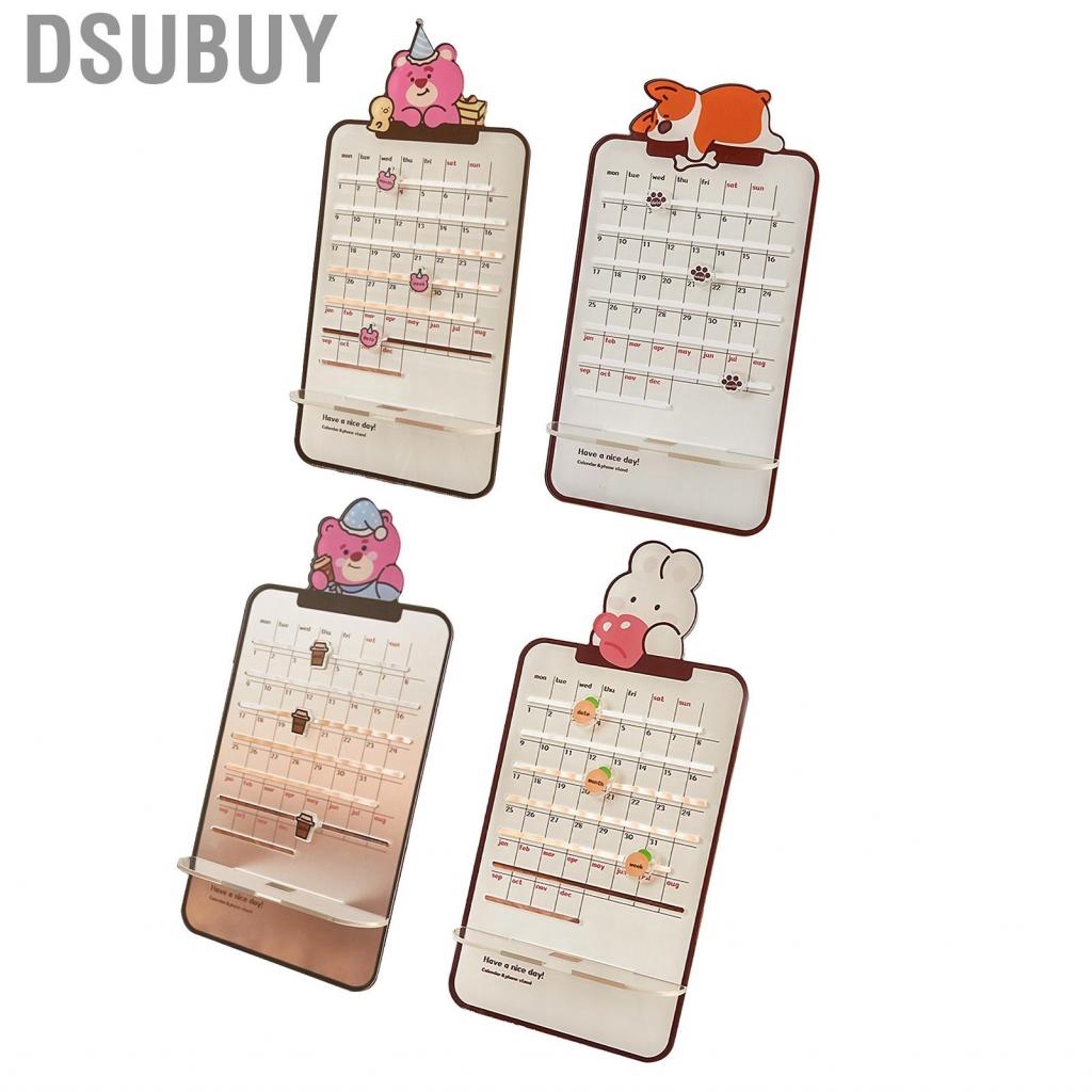 dsubuy-desk-calendar-sturdy-multi-function-perpetual-ornament-for-office