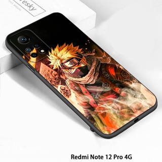 สําหรับ Redmi Note 12 4G 5G Note 12 Pro Speed Note 12 Pro Plus 5G 4G เคสโทรศัพท์ซิลิโคน TPU แบบนิ่ม ลายการ์ตูนนารูโตะ กันกระแทก