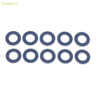 [ErudentT] ปะเก็นแหวนซีลท่อระบายน้ํามันเครื่องยนต์ อุปกรณ์เสริม สําหรับรถยนต์ 90430-12031 10 ชิ้น [ใหม่]