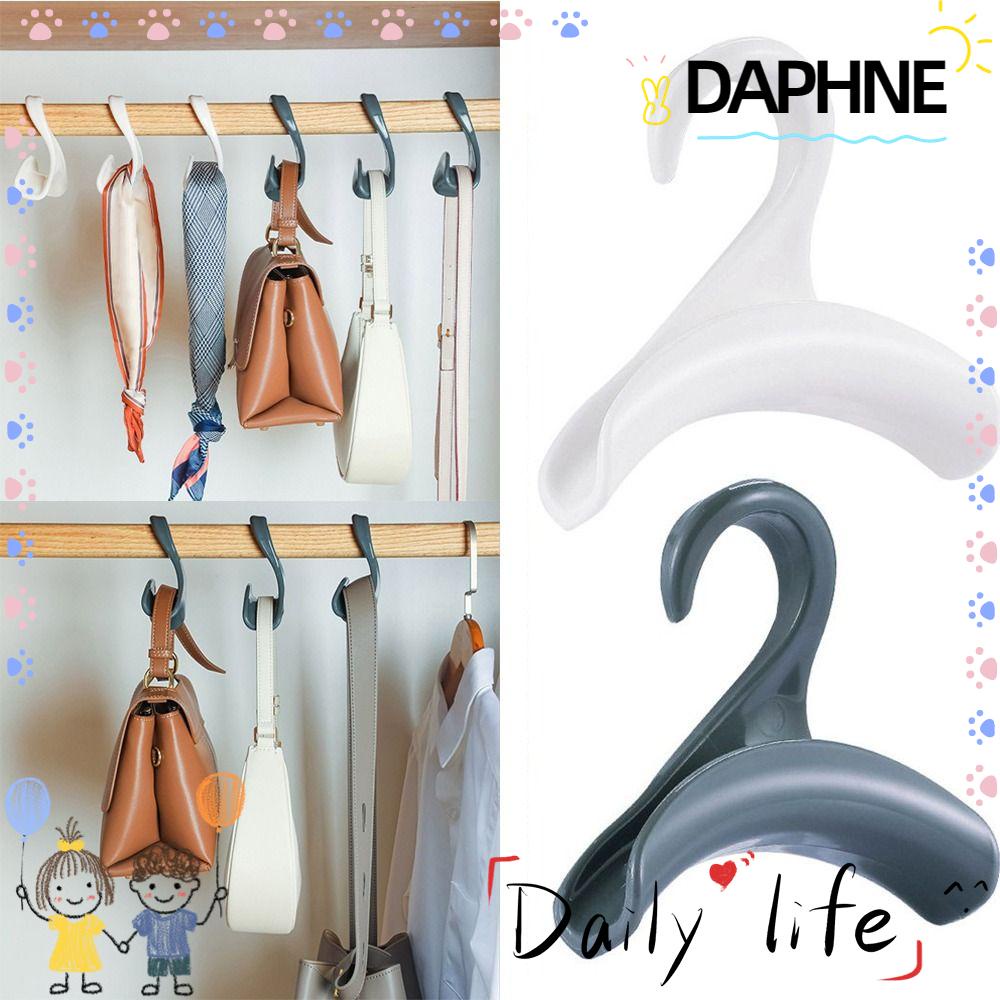 daphne-ตะขอแขวนกระเป๋า-พลาสติก-อเนกประสงค์-ป้องกันความเสียหาย-สําหรับจัดระเบียบตู้เสื้อผ้า