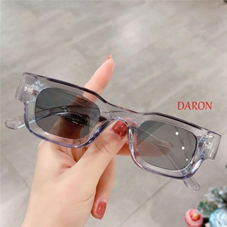 Daron แว่นตากันแดด ทรงสี่เหลี่ยม สไตล์พังก์ แฟชั่นสําหรับผู้หญิง ผู้ชาย เกาหลี