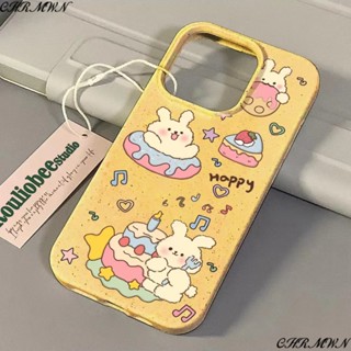 เคสโทรศัพท์มือถือ ลายกระต่าย เค้ก หมี สําหรับ Apple Iphone 14ProMax 13 12 1l XS xr