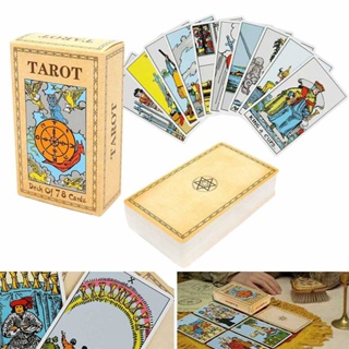  A38 original version  Tarot Cards and Velvet Pouch - Orginal Design by Pamela Colman & Guide Book