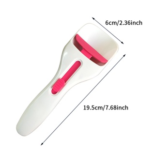 Multifunctional Muffin Ergonomic Home Kitchen Ice Cream Easy Clean Baking Tool With Plunger Cupcake Batter Spoon