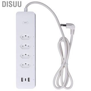 Disuu WiFi Surge Protector 2500W Brazil Plug Powerful APP Control Smart USB Power Strip  Controled for Office