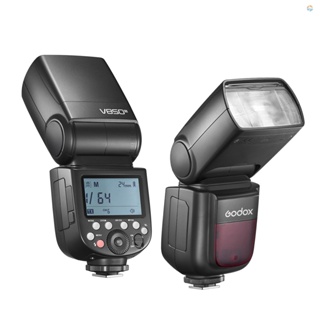 {Fsth} Godox V850III แฟลชกล้องไร้สาย 2.4G ตัวรับส่งสัญญาณ 1/8000s HSS GN60 พร้อมแบตเตอรี่ 2600mAh ขนาดใหญ่ แบบเปลี่ยน สําหรับ Canon Nik