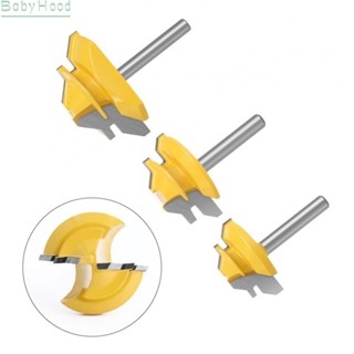 【Big Discounts】Router Bit Silver Tenon Milling Woodworking 1/4 Shank 45 Degree Cutter#BBHOOD