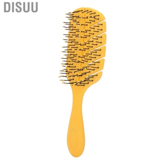Disuu Hair Brush  ABS Styling Help Disperse Heat Straight Comb for Travel Hotel Bathroom Home