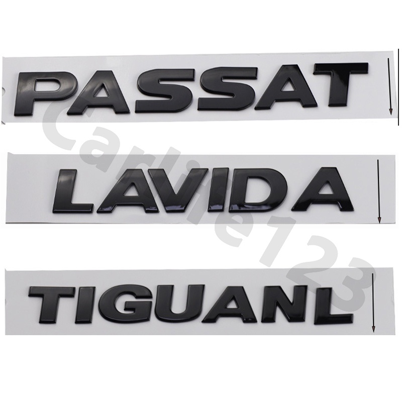 สติกเกอร์ตราสัญลักษณ์-volkswagen-series-passat-lavida-tiguan-tiguan-l-สําหรับติดกันชนหลังรถยนต์-รถบรรทุก