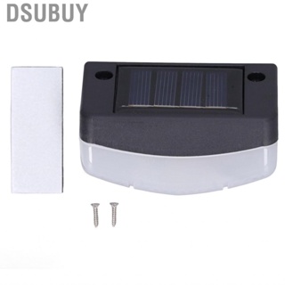 Dsubuy Outdoor Step Lamp 700mah Sun Protection 120 Degree Light Emitting Angle Solar Stair PC  Environmental with